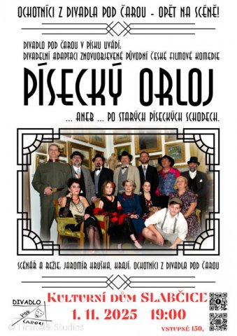 Písecký orloj - plakát