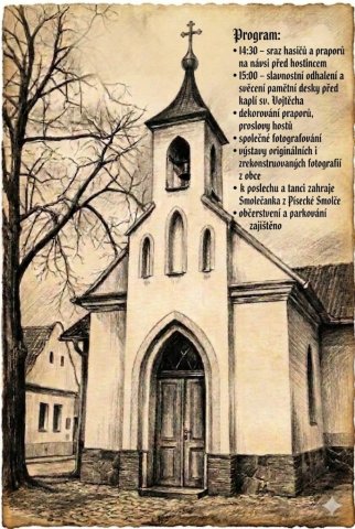 Setkání rodáků a přátel obce Písecká Smoleč - program